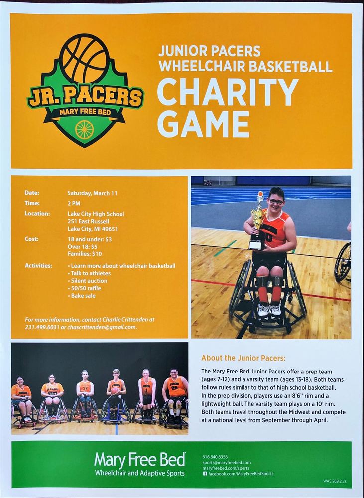 Charity Game Flyer