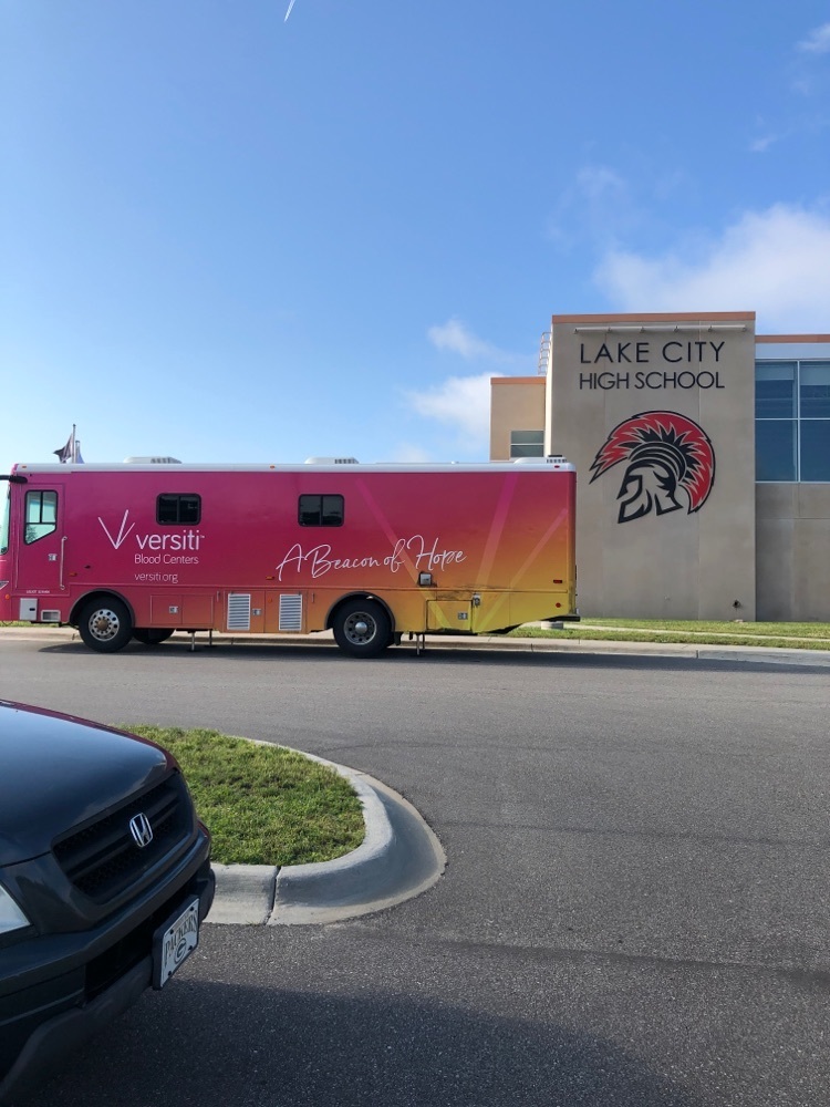 Blood bus at LCAS